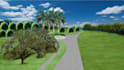 make a landscape design