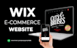professional wix ecommerce website design, custom wix store