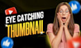 design attractive youtube or fiverr gig thumbnail