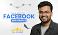 be your meta ads manager for facebook ads campaign setup and management