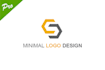 design simple minimal logo