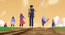 create anime style 2d gif animation