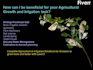 write content on  agriculture and environment