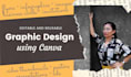 design custom graphics using canva