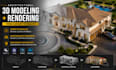 create high quality 3d architectural models in rhino 3d