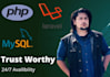 develop your dream website in laravel or PHP