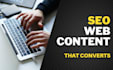 write SEO enriched web content
