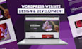 build a modern wordpress website from the scratch