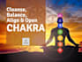 cleanse, balance, align and open your chakra system