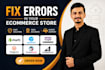 fix bugs in shopify, wix, opencart, bigcommerce, magento