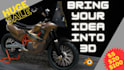 create a 3d model from your ideas