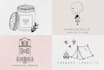 design a botanical doodle hand drawn logo