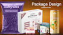 do packaging design and label design