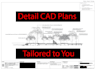 do detailed autocad drawings