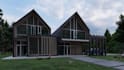 make architecture  animation video render