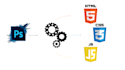 convert PSD to pixel perfect responsive HTML CSS bootstrap website