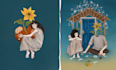 draw watercolor illustration in my artistic style for you