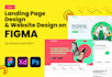 design high converting saas landing page with UX strategy
