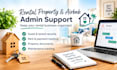 provide airbnb and rental property admin support