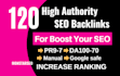 do USA high authority backlinks white hat SEO link building service