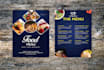 create your food menu, restaurant menu