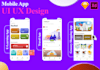 design creative modern mobile app ui ux for android or IOS