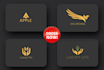 do custom unique logo for any modern, minimalist brands