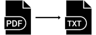 extract text from PDF files