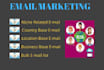 collect niche targeted email address list