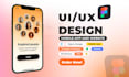 design app and website UI UX on figma