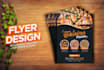 design 1 page attractive flyer
