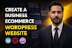 develop wordpress website and ecommerce store