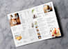 professionally design a modern menu or digital TV menu