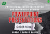 design modern power point presentation