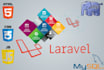 build your professional PHP website using laravel framework