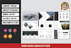 design pdf lead magnets, ebook report, brochures, flyers