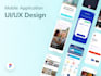 do professional and minimal app UI UX design