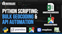 write python scripts for bulk geocoding