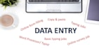 do precise and fast data entry and web research services