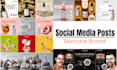 design premium quality instagram post
