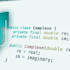 write your java code