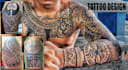 create custom and detailed tribal tattoo design