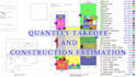 do construction estimate material takeoff costestimation