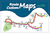 design route maps and custom gis maps