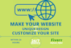 design modern website using HTML, CSS, bootstrap, or wordpress