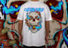 design t shirt dark or horror graffiti style for edgy streetwear