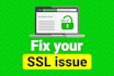 configure and fix your wordpress SSL issue