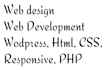do web design and develoment