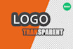 convert logo to png and background remove