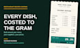 create a restaurant food cost recipe costing, and menu pricing spreadsheet